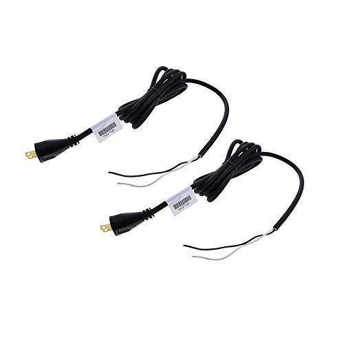 DeWalt DW268 Driver 2 Pack Replacement 8' 18 Gauge 2 Power Cord # 330077-98-2PK