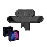 Paddles for PS4 Controller, Turbo Function FPS PS4 Controller Back Button Attachment Support for TURBO Burst function, Plug And Play Burst Function, Ergonomic 10 Key Mappings Back Button Attachment