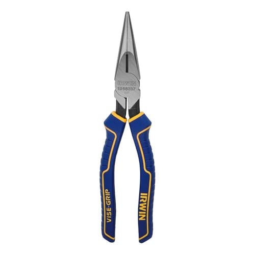 Alicates de punta larga Irwin Vise-Grip 1968337 de 8 " para corte de cables y electricidad 3