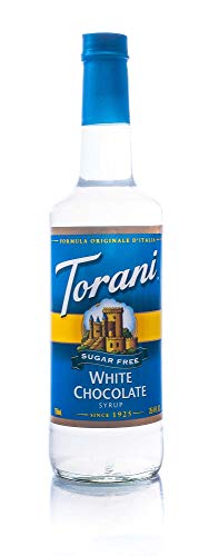 Torani Sugar Free White Chocolate Syrup with...