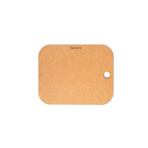 Full Circle Better-Than-Wood Quick Prep Cutting Board Small Size 8x10 Dishwasher Safe Reversible & Lightweight Ultradurable Wood Composite Construction