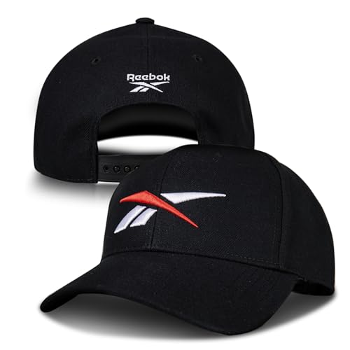 Image of Reebok Vector Baseball Hat | Snapback | Six Panel | Casual | Everyday | Sun Protection | Lightweight | Breathable