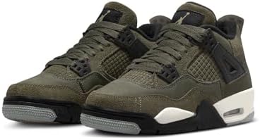 あ*そ様 Air Jordan 4 オリーブ Jordan Big Kid's 4 Retro SE Craft Medium Olive/Pale Vanilla