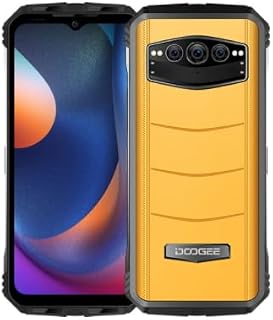 Smartphone robusto DOOG S100 6,6 polegadas Android 12 20G RAM 256G ROM 10800mAh bateria Carregamento sem fio de 108MP câmera principal versão global(Laranja)