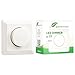 Price comparison product image greenandco® gc-350 Flush-Mounted 2-Way LED Dimmer Switch 1-350 W, with Boost Function, White