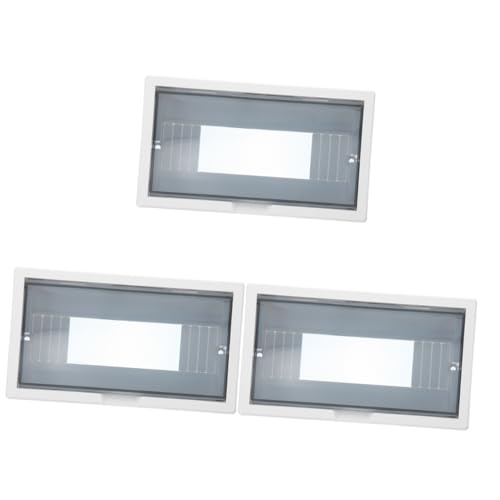 Boîtier électrique 3 pièces avec couvercle de distribution pour circuits résidentiels