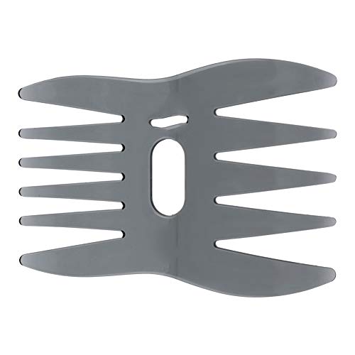 ????????????????????? ?????????????????????????Handmade Comb Male Comfortable Plastic Comb Oil Head Comb Slicked-back Hair Hairstyle Tool Hair Fluffy Hair Styling Comb(gray)