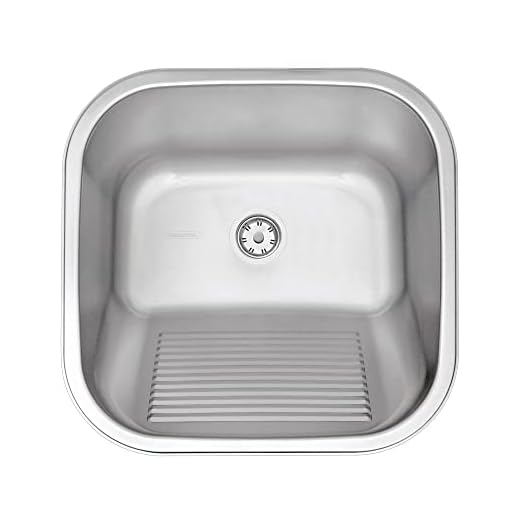 Tanque de Encaixe em Aço Inox Acetinado 40X40cm, Tramontina, 94403107