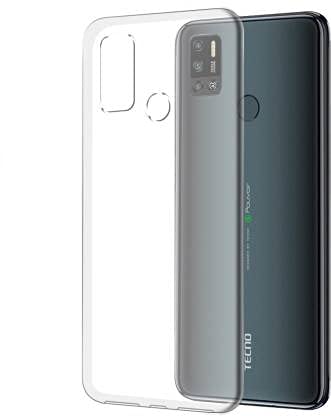 Pinaaki Enterprises Back Cover Case for Tecno Spark 6 Air Back Cover | Best Camera Protection | Slim Soft Back Cover for Tecno Spark 6 Air (Transparent) (B09MJM86KH) Amazon Price History, Amazon Price Tracker