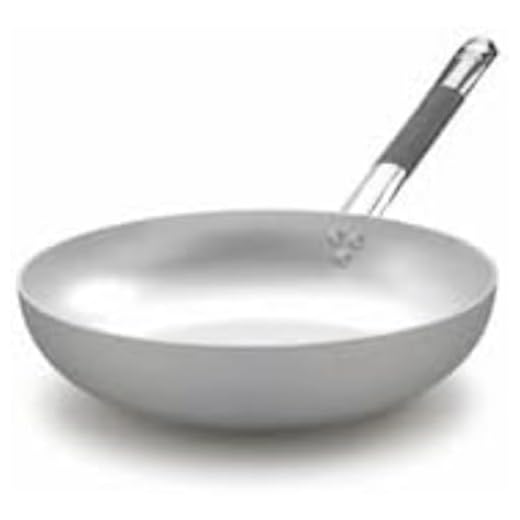 Pentole Agnelli ALMC111BPIC32 Linea Alluminio Induzione Padella Svasata Alta, Fondo a Induzione con 1 Manico Cool, con rivestimento antiaderente, 32 cm