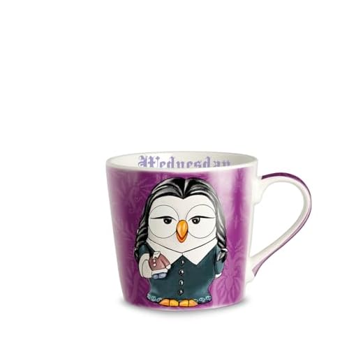 Egan Taza The Addams Family Miércoles 430 ml