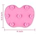 Ranphykx Silicon Makeup Brush Cleaning Mat Makeup Brush Cleaner Pad Cosmetic Brush Cleaning Mat Portable Washing Tool Scrubber with Suction Cup