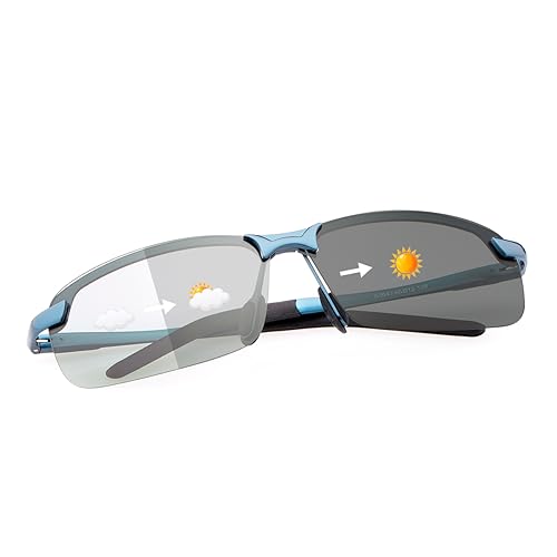 YIMI Polarized Photochromic Sunglasses for Men Women Outdoor Sports Driving Anti Glare UV400 Protection z87 Safety Glasses