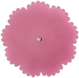 Villeroy & Boch Fleur Gifts 7.5 × 7.5cm Pink Floral Decorative Candle with Intense Colour Wax (Paraffin)