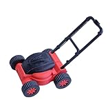 Lawn Mower Model Doll House Decor Creative Realistic Compact Lightweight Ornament Dollhouse Decoration for Boys Home Festival, 7cm