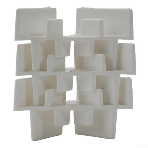 Juego de 12 bandejas apiladoras para liofilizador de cosecha Solución de apilamiento vertical eficiente (blanco)