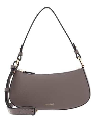 Coccinelle Merveille Mini Bag Warm Taupe: bolso de hombro pequeño de moda