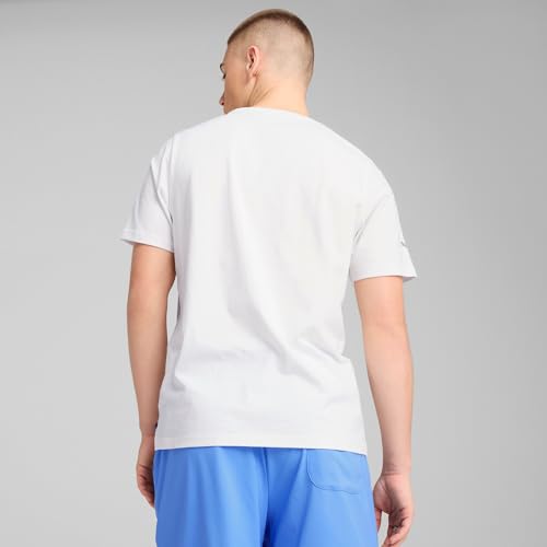 Puma Men's BMW M Motorsport Essentials Logo T-Shirt, Puma White SS25, X-Large - image 3