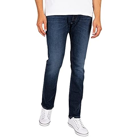 Tommy Jeans Men's DM0DM13667 Pants, Denim Black, 32W / 32L Cover