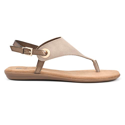 Image of WHITE MOUNTAIN Women's London Flat Sandal