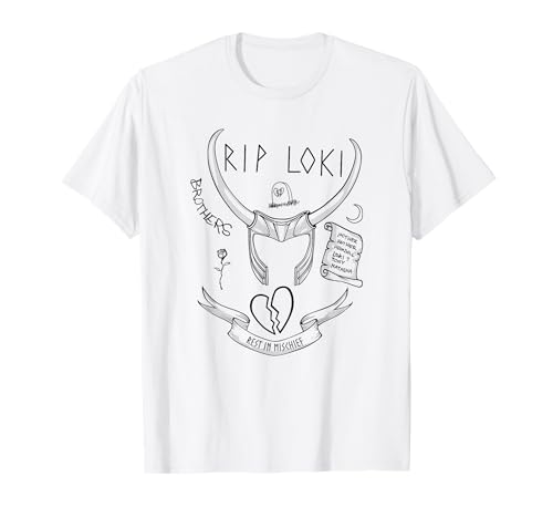 T-shirt Thor Love and Thunder Loki cadeau idéal pour anniversaire de fan