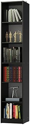 Estante Livreiro Madesa 6906 com 6 Nichos - Preto
