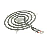 CH30K10003 8-inch burner safety element, suitable for brands such as GE Supco, 1580/2100 Watts 208/240 Volts 4 Turns, part number CH30K10003 WB30K10003-AP2027742 824236