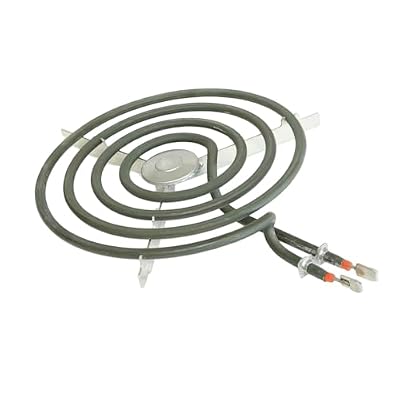 CH30K10003 8-inch burner safety element, suitable for brands such as GE Supco, 1580/2100 Watts 208/240 Volts 4 Turns, part number CH30K10003 WB30K10003-AP2027742 824236