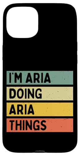 I'm Aria Doing Aria Things �ʔ������� �X�}�z�P�[�X iPhone 15 Plus �p