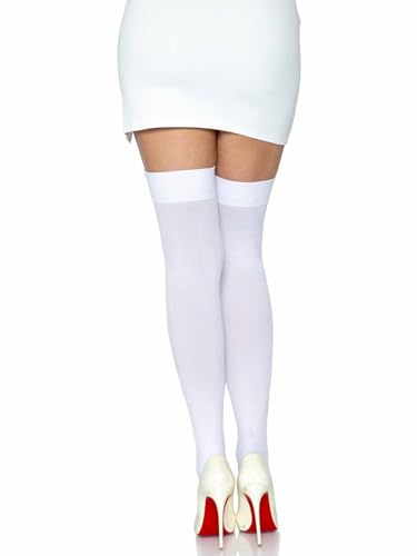 Leg Avenue Women's Solid Hue Thigh Highs - Image 3