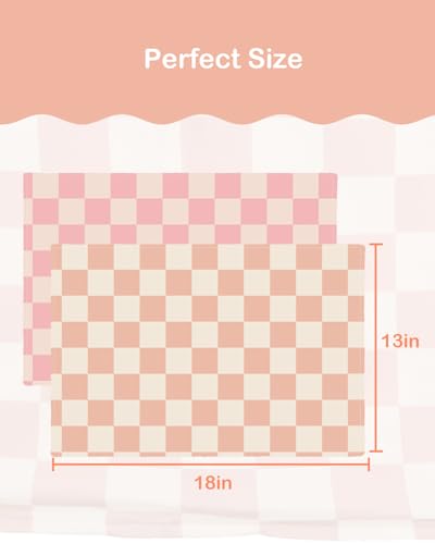 Image of ALVABABY Toddler Pillowcases Stretchy Soft Fit 13 inchx 18 inch or 12 inchx16 inch Kids Pillow Cover Envelope 2 Pack for Girl Boy Travel