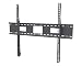 Peerless SF680P Universal Fixed Low-Profile Wall Mount for 60" to 195" Displays (Black/Non-Security)