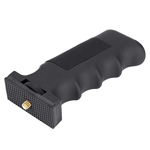 Pistol Grip Microphone, Black Mount Handle Grip with 1 4 Screw for Camera Telescope Accessories + camera pistol grip - Image 4