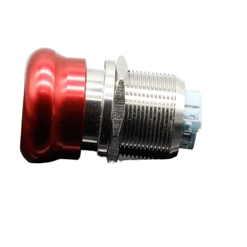 Interrupteur bouton poussoir d'arrêt d'urgence 22mm étanche en métal inoxydable pour panneau