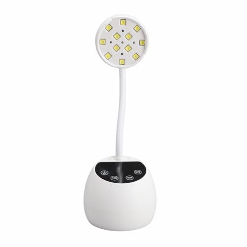 Lampe à ongles col de cygne pour manucure parfaite en voyage