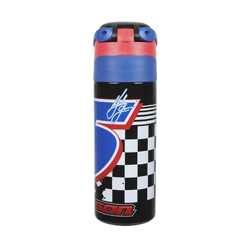 Image of Hendrick Motorsports Kyle Larson #5 Blue 24 Oz Stainless Steel Water Bottle : Sports & Outdoors