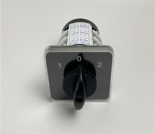 Interrupteur à cames triphasé 20A YMZ12-20/3 inverseur de transfert à 3 positions - 5