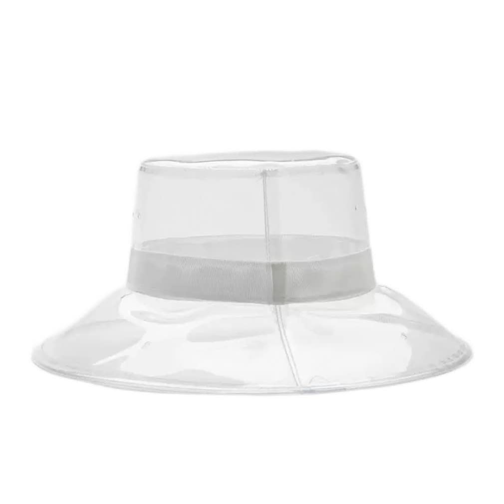 Sonnenhut Bucket Hat Caps Frauen High Street Sommer Strandhut Transparente Sonnenblende Wasserdichter Regenhut Für Männer Damen
