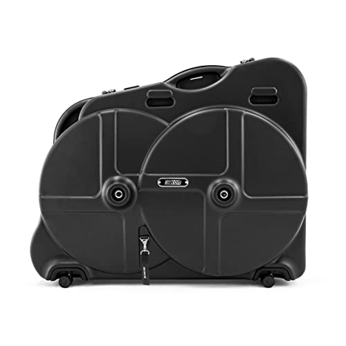 Sci Con TP070 - Maleta rígida para Transporte de Bicicleta, Unisex, Color Negro