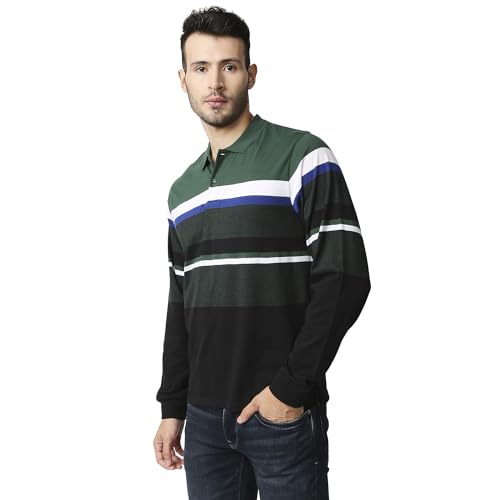 Image of Pepe Jeans Men's Reynolds Yarn Dyed Striped Polo
