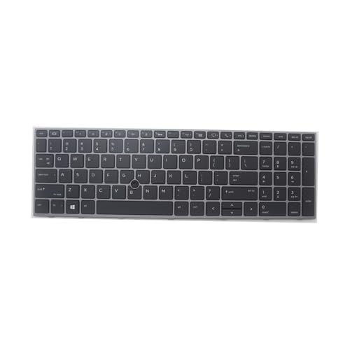 Clavier HP Zbook 15 G5 G6 rétroéclairé US L12764-001 de rechange