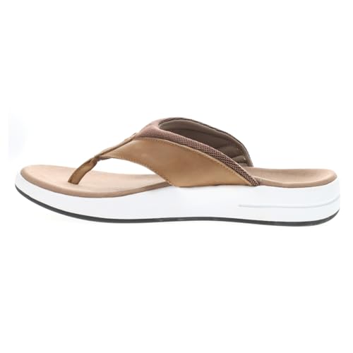 Image of Propet Mens Easton Flip Flops Casual Sandals Casual - Blue