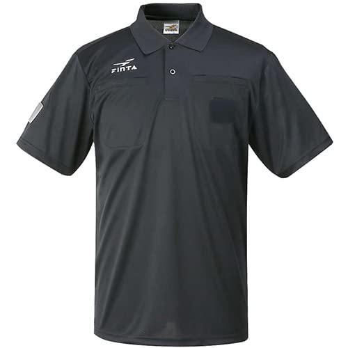 メンズ サッカー 半袖レフリーシャツ ブラック FT5162 0500 M