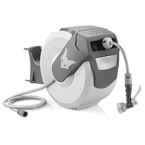 Fuxtec automatische Schlauchtrommel FX-WSA20G - 20 m Gartenschlauch ½ Zoll Cover