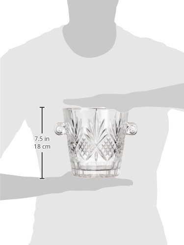 Godinger 25942 Dublin Ice Bucket, Clear thumb #1