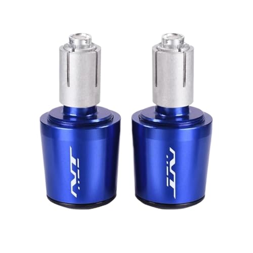 Bouchons de contrepoids pour guidon de moto NT1100 coloris bleu