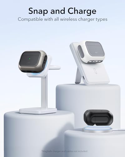 Image of ESR for AirPods Pro 3 Case, Compatible with AirPods Pro Case 3rd Generation (2025), Compatible with MagSafe, Full Drop Protection Cover with Lanyard, White