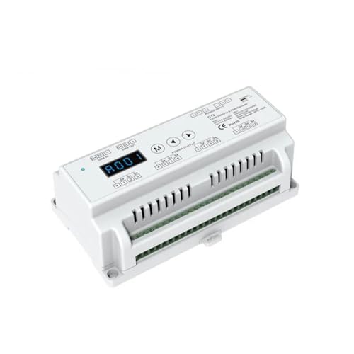Decodificador DMX512 de 12 canales que soluciona los parpadeos en tiras LED RGB de 12V-24V