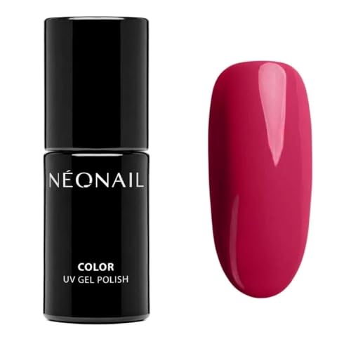 NÉONAIL Pintauñas Semipermanentes 7,2 ml - Rojo - Seductive Red - Esmaltes Semipermanentes Para Uñas - Gel Uñas - Manicura - Nail Art - Brillo Uñas - Laca De Uñas - Esmalte Uñas