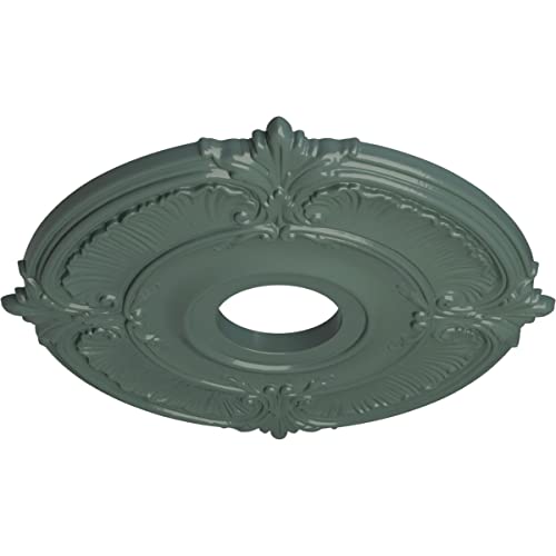 Image of Ekena Millwork CM18ATCBFDecorative Ceiling Medallions Modeled After Original Historical Patterns & Designs, Cloud Burst